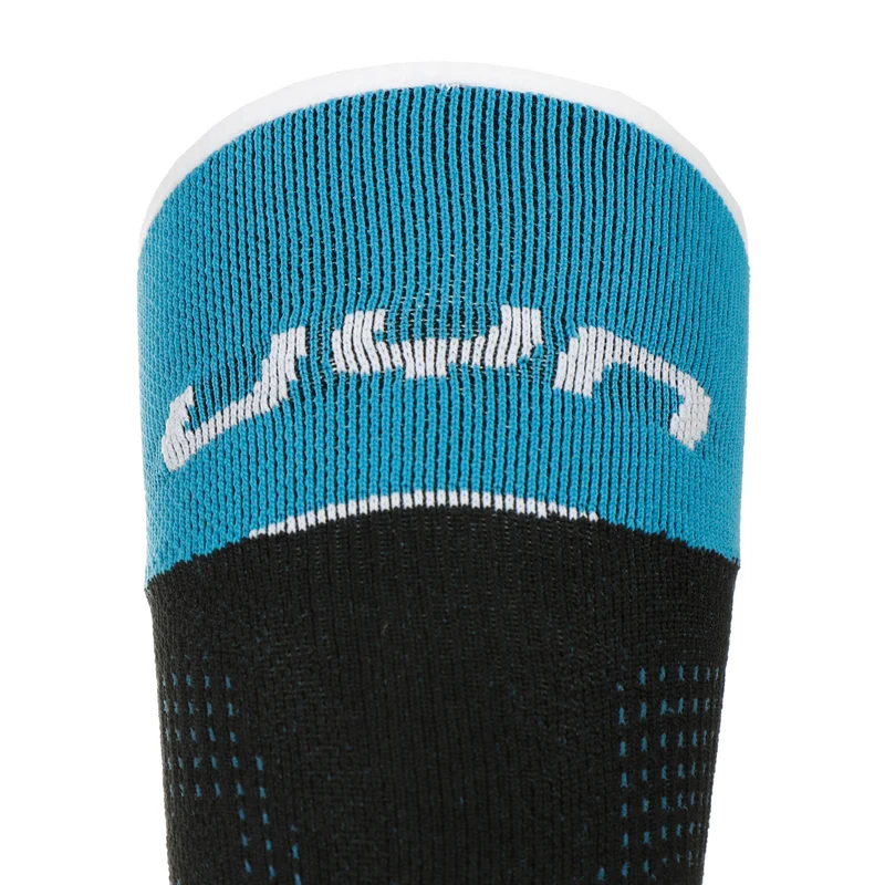 Compression One Laufsocken Damen-Schwarz,Türkis