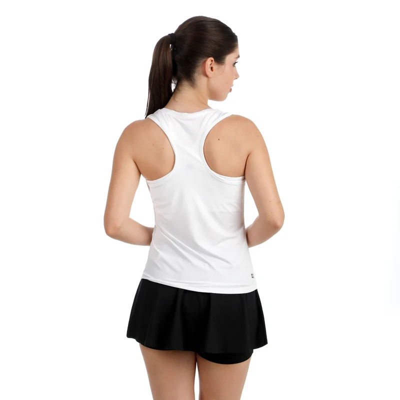 Crew Racerback Tank-Top Damen - weiß