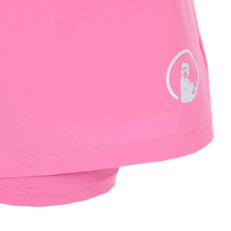 Rematch 2in1 Shorts Damen - pink, weiß