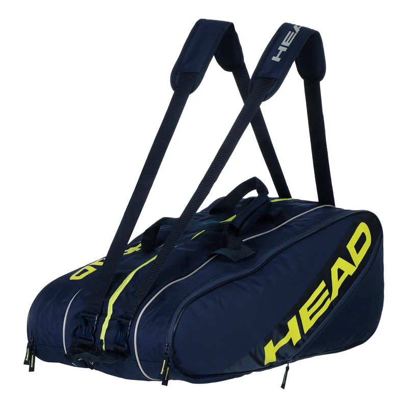 Team Elite XL Schlägertasche 12er - blau, limette