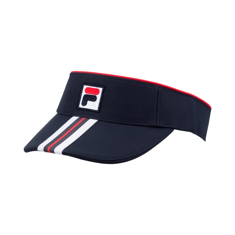 Oscar Visor Unisex - dunkelblau, weiß