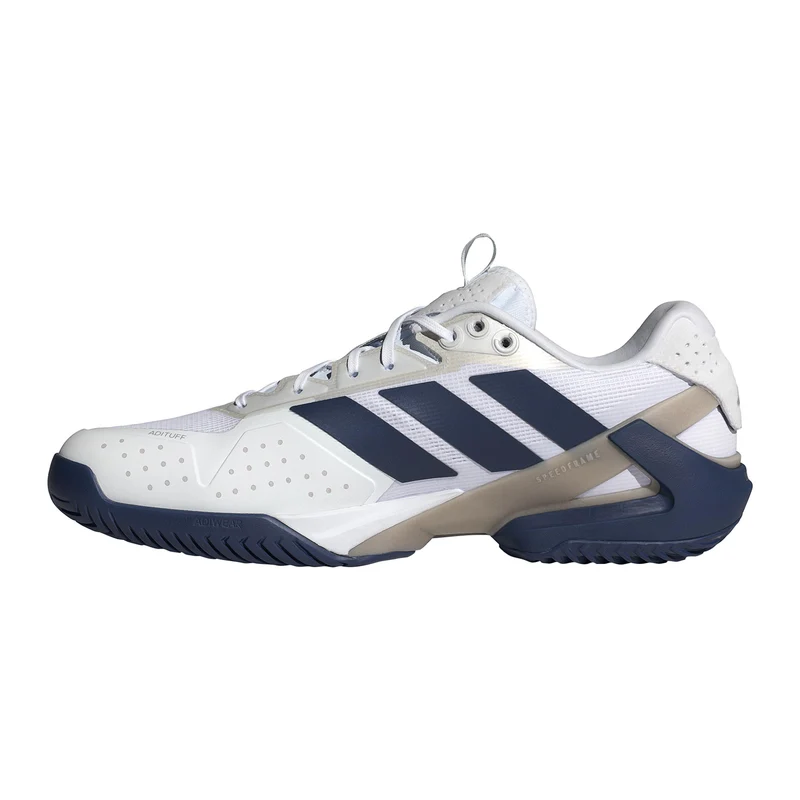 adizero Ubersonic 5 Allcourtschuh Herren - weiß, dunkelblau
