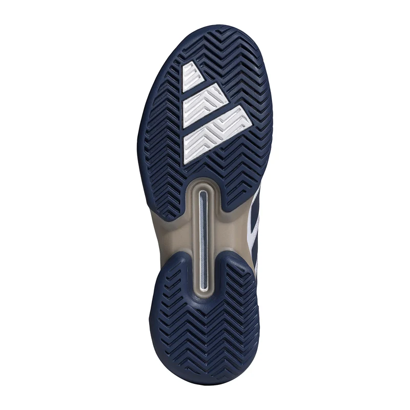 adizero Ubersonic 5 Allcourtschuh Herren - weiß, dunkelblau
