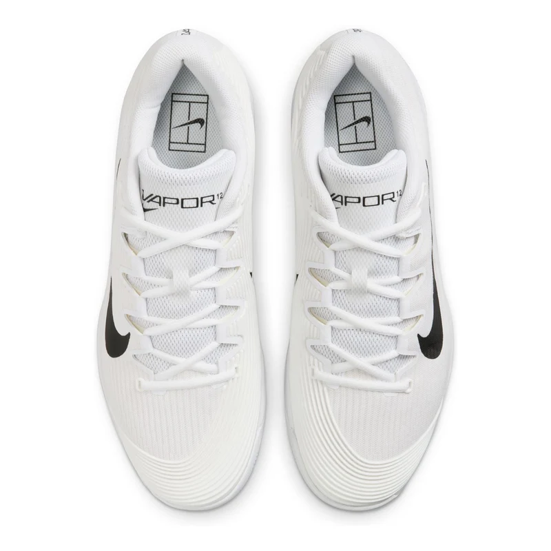Zoom Vapor 12 Allcourtschuh Herren-weiß, schwarz