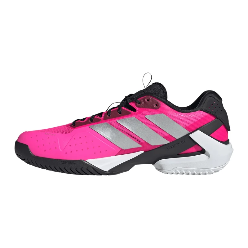 Adizero Ubersonic 5 Allcourtschuh Herren - pink, schwarz