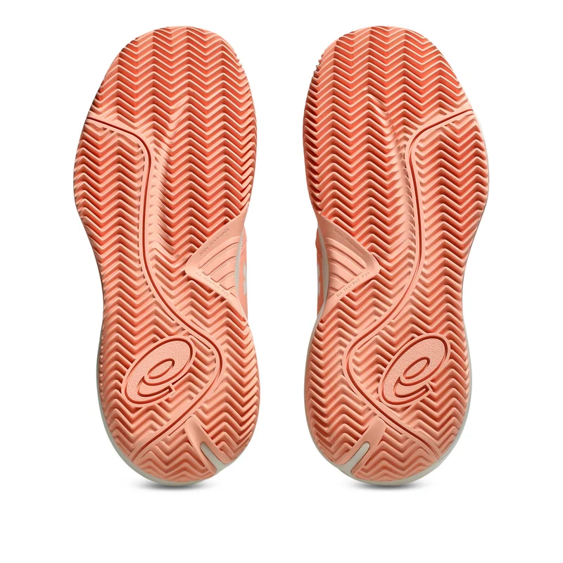 Gel-Challenger 15 Sandplatzschuh Damen - apricot, weiß