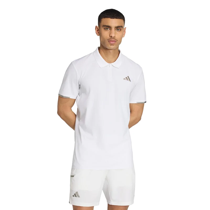 Freelift Pro Polo Herren - weiß, silber