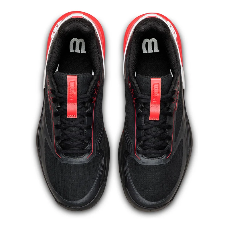 Rush Pro 5 Allcourtschuh Herren-schwarz, neonrot