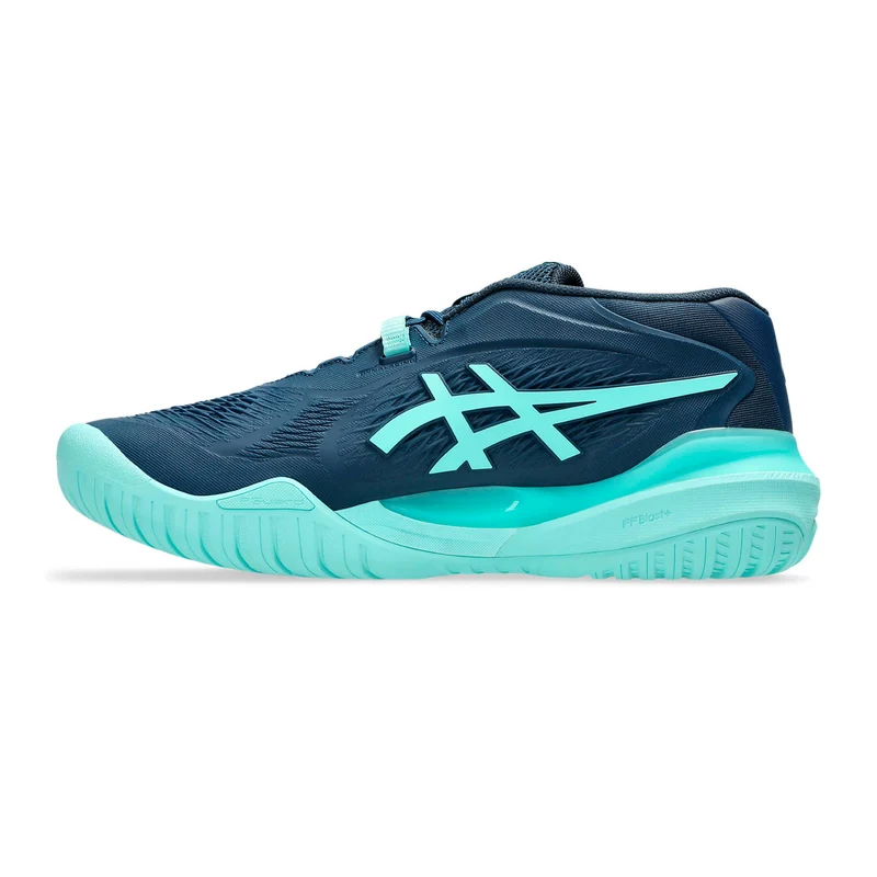 Gel-Resolution X Allcourtschuh Herren - dunkelblau, mint