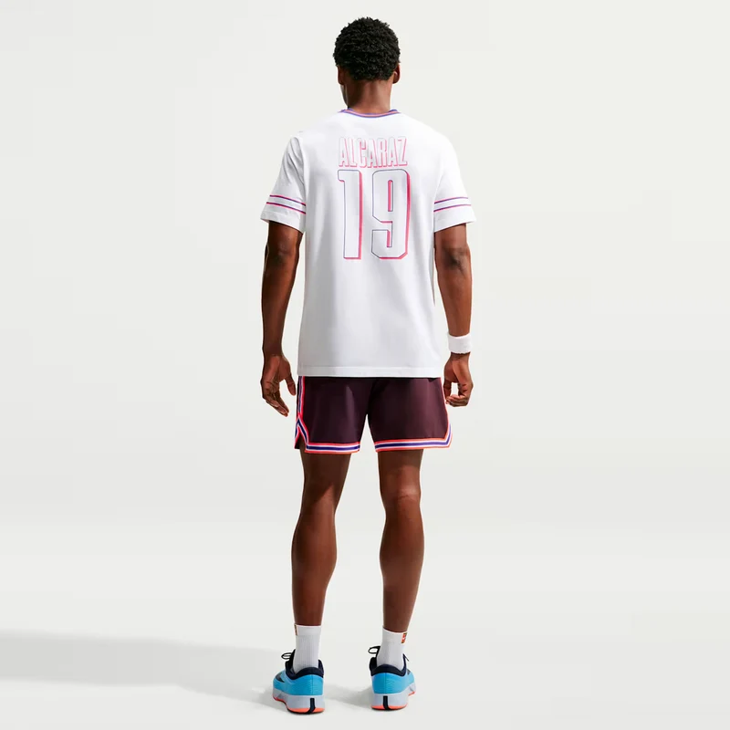 Carlos Alcaraz Court Slam Shorts Herren - dunkelrot