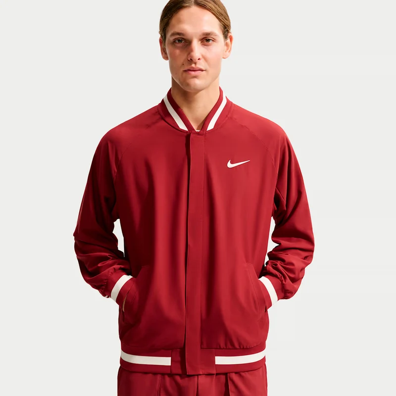 Jannik Sinner Court Slam Trainingsjacke Herren - rot, creme