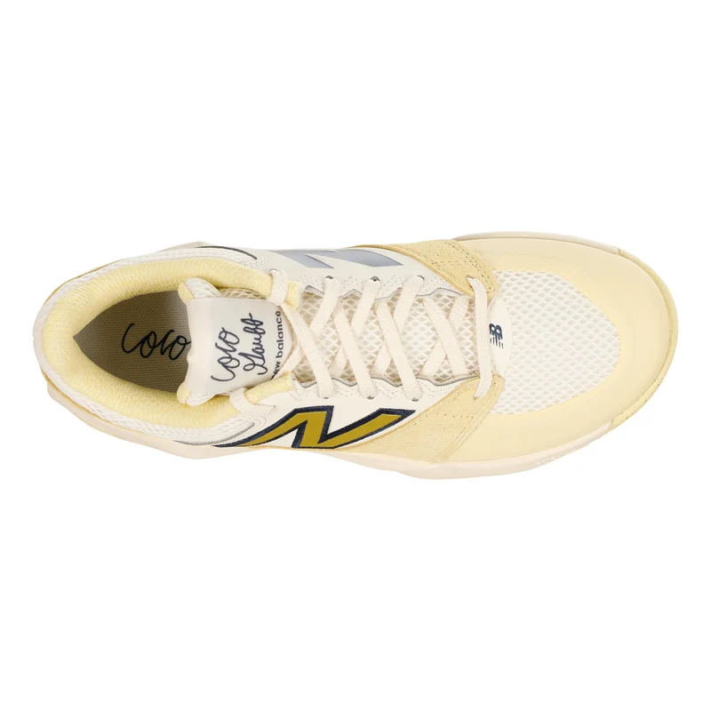 Coco Delray Allcourtschuh Damen - weiß, gelb