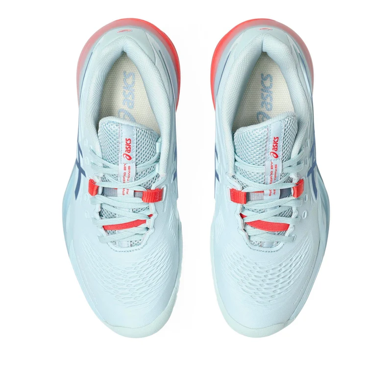 Gel-Resolution X Allcourtschuh Damen - hellblau, blaugrau