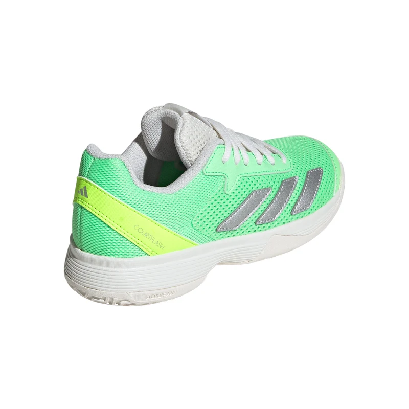 Courtflash Allcourtschuh Kinder - grün, silber