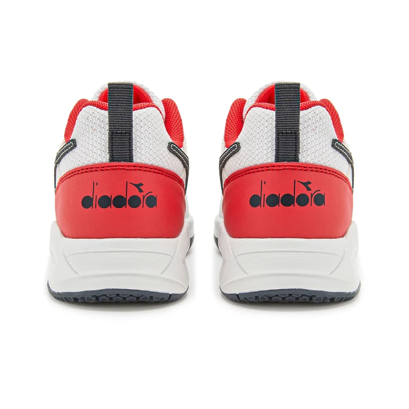 S. Challenge 5 SL Allcourtschuh Kinder - weiß, rot
