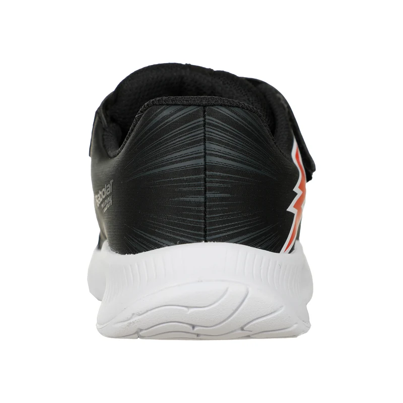 Pulsion Allcourtschuh Kinder - schwarz, orange