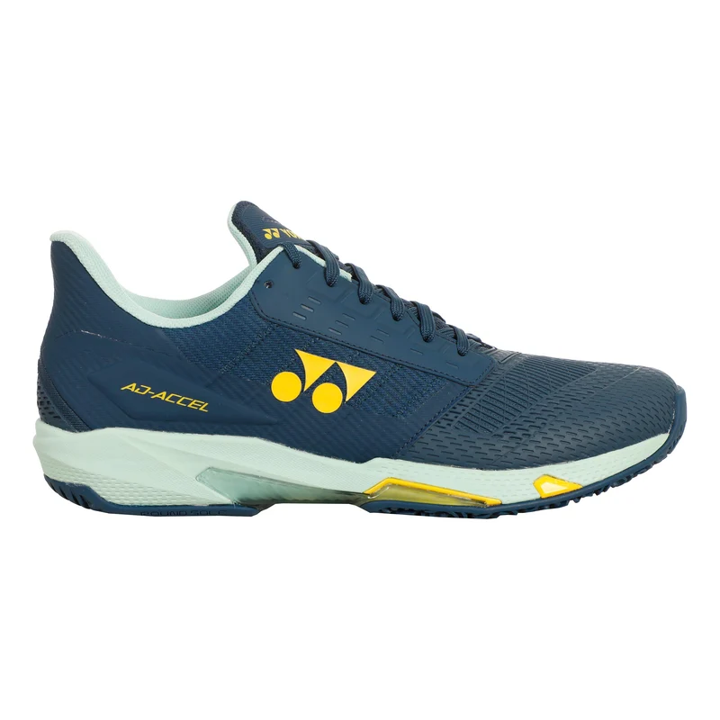 Power Cushion Ad-Accel Sandplatzschuh Herren-Dunkelblau,Türkis