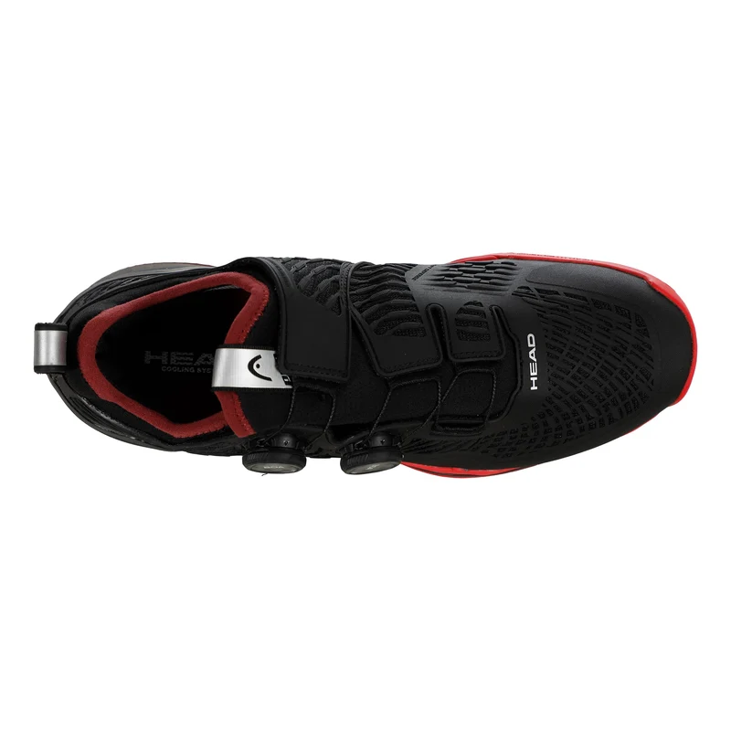 Endure Pro Sandplatzschuh Herren-schwarz, rot