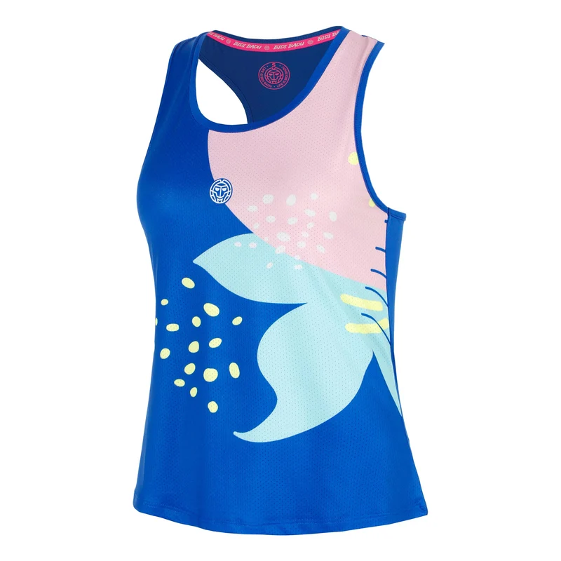 Hey Laguna Racerback Tank-Top Damen-blau, mehrfarbig