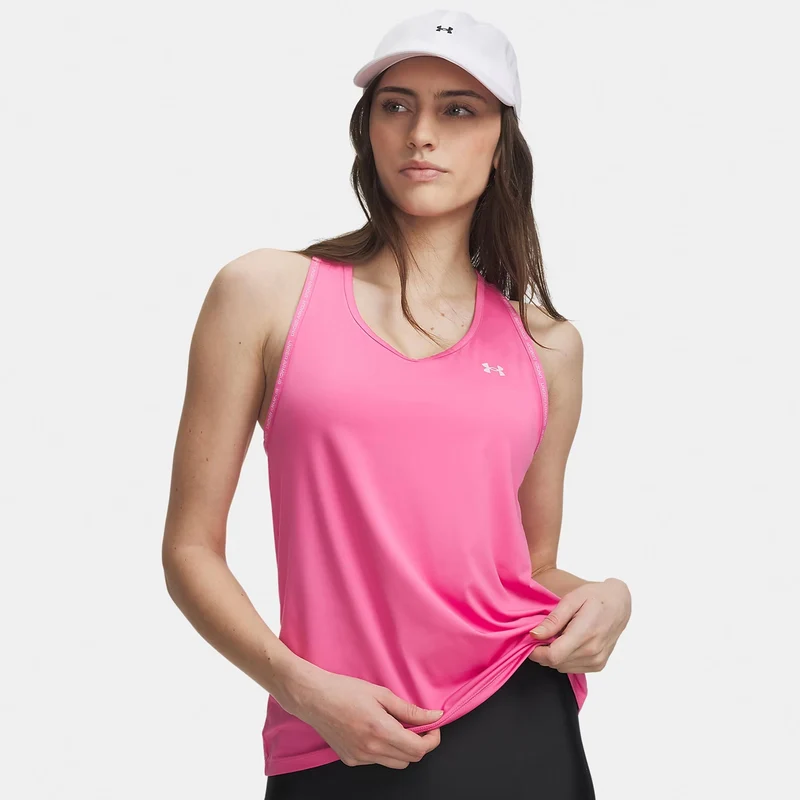 Tech Knockout Tank-Top Damen - pink, pink