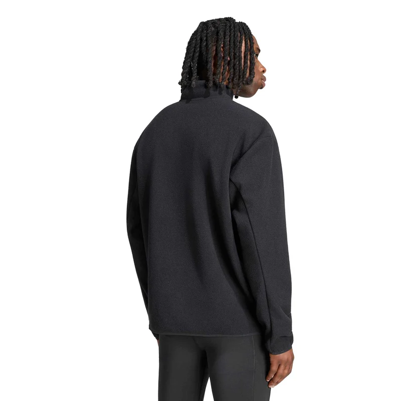 adi365 Winterized Laufshirt Herren - schwarz