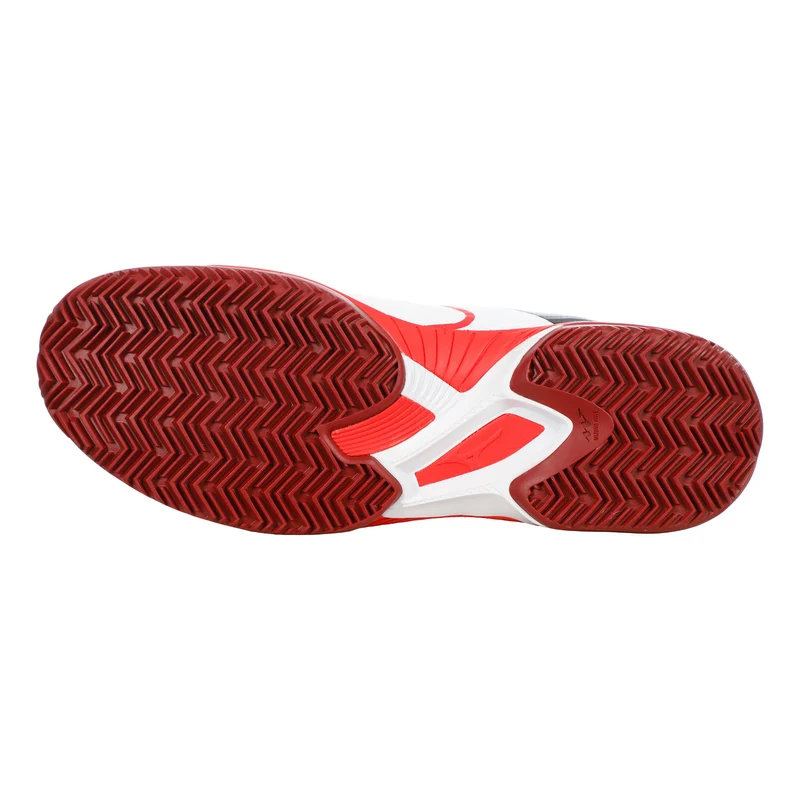 Wave Exceed Court Sandplatzschuh Herren - weiß, rot