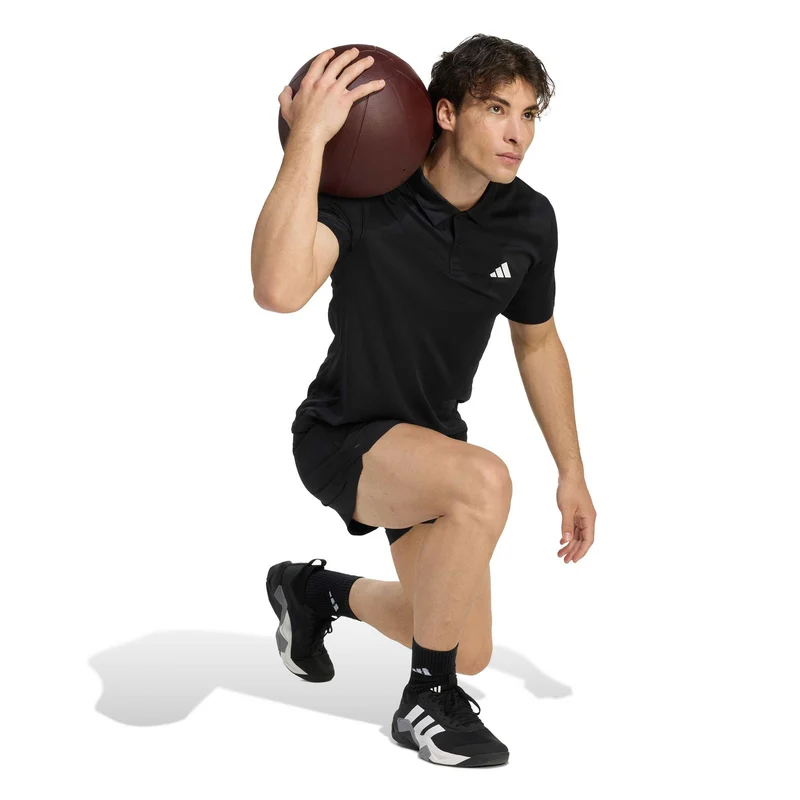 Basic Polo Herren-schwarz