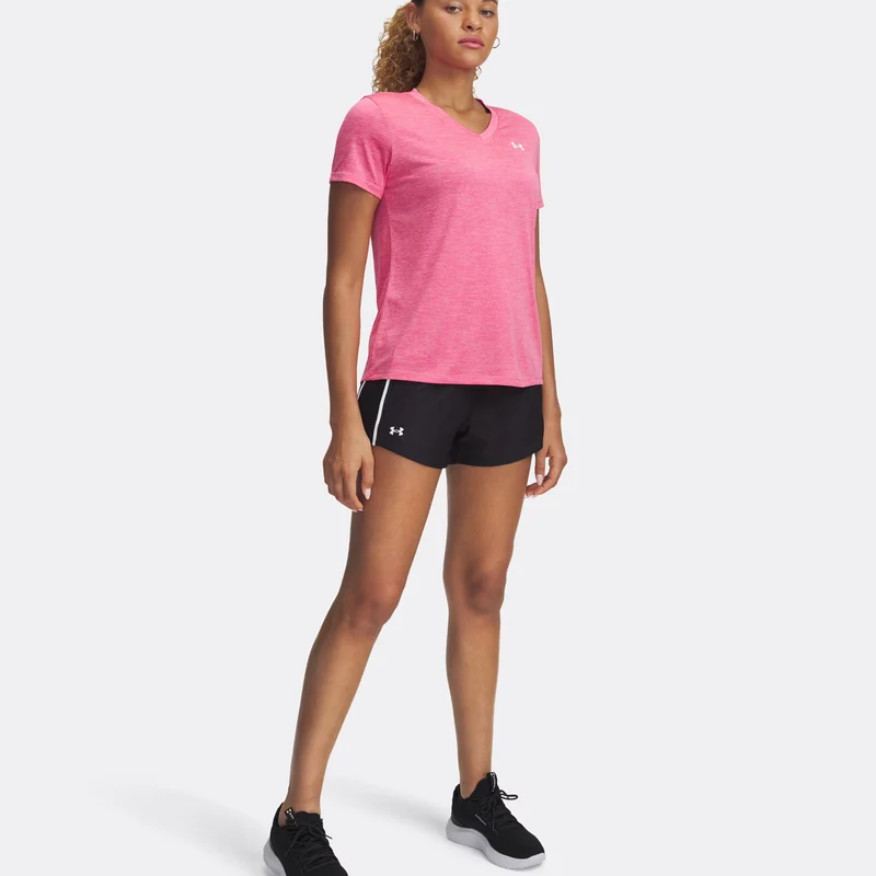 Tech Play Up Ballshorts Damen-Schwarz,Weiß