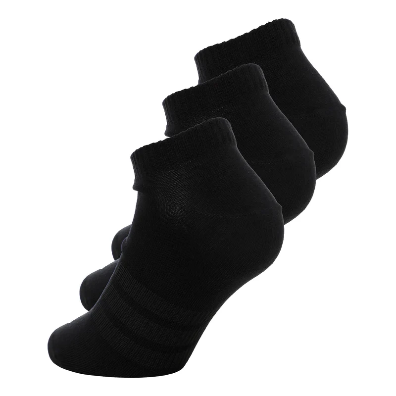 Essentials Low 3P Tennissocken - 3er Pack Unisex-schwarz