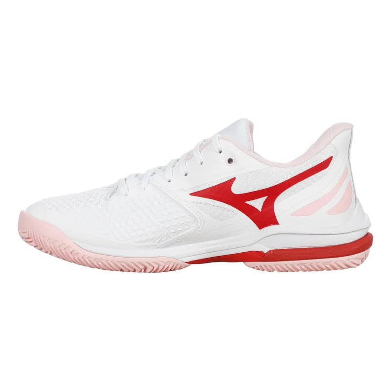 Wave Exceed Tour 7 Sandplatzschuh Damen - weiß, rot