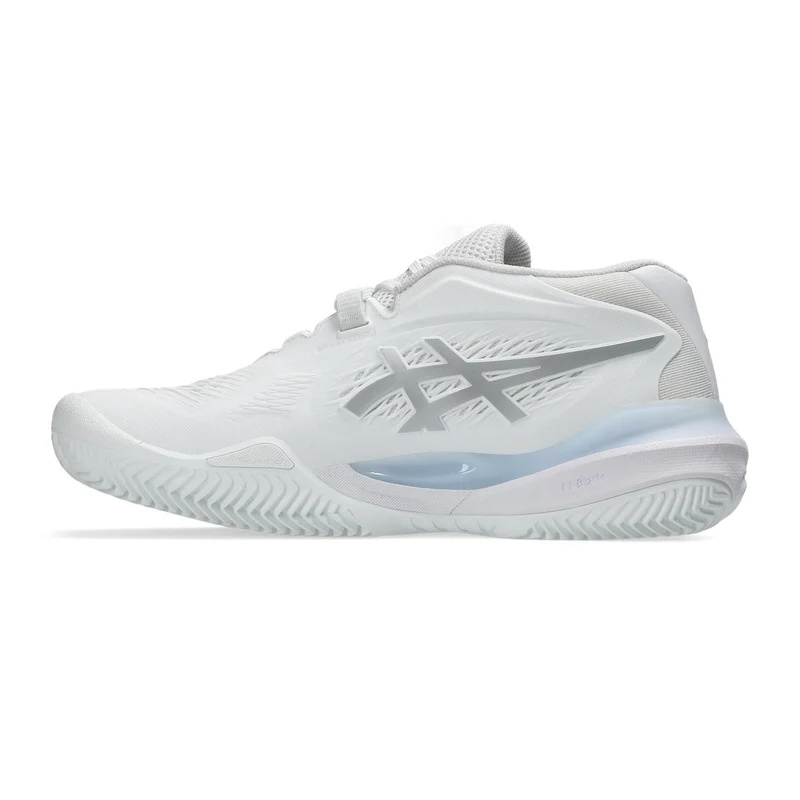 Gel-Resolution X Sandplatzschuh Damen - weiß, silber