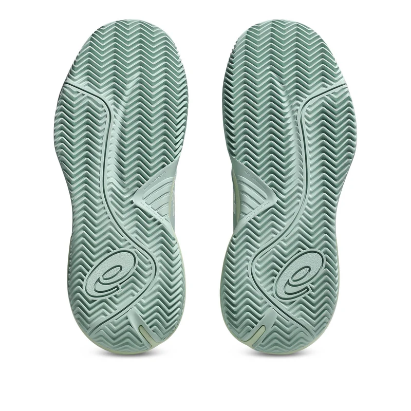 Gel-Challenger 15 Sandplatzschuh Damen - blaugrau, limette