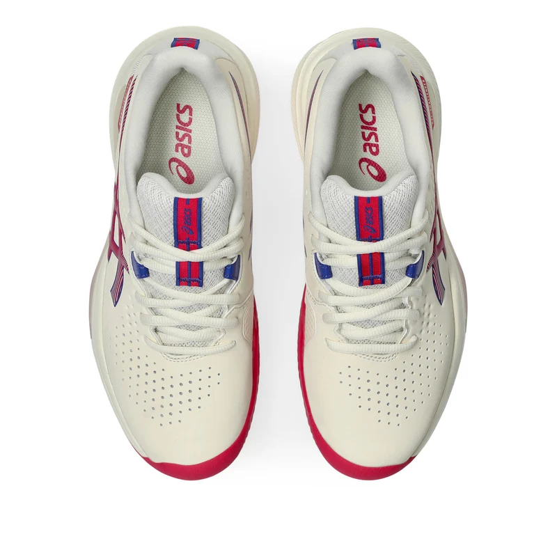 Gel-Challenger 15 Sandplatzschuh Damen - creme, berry
