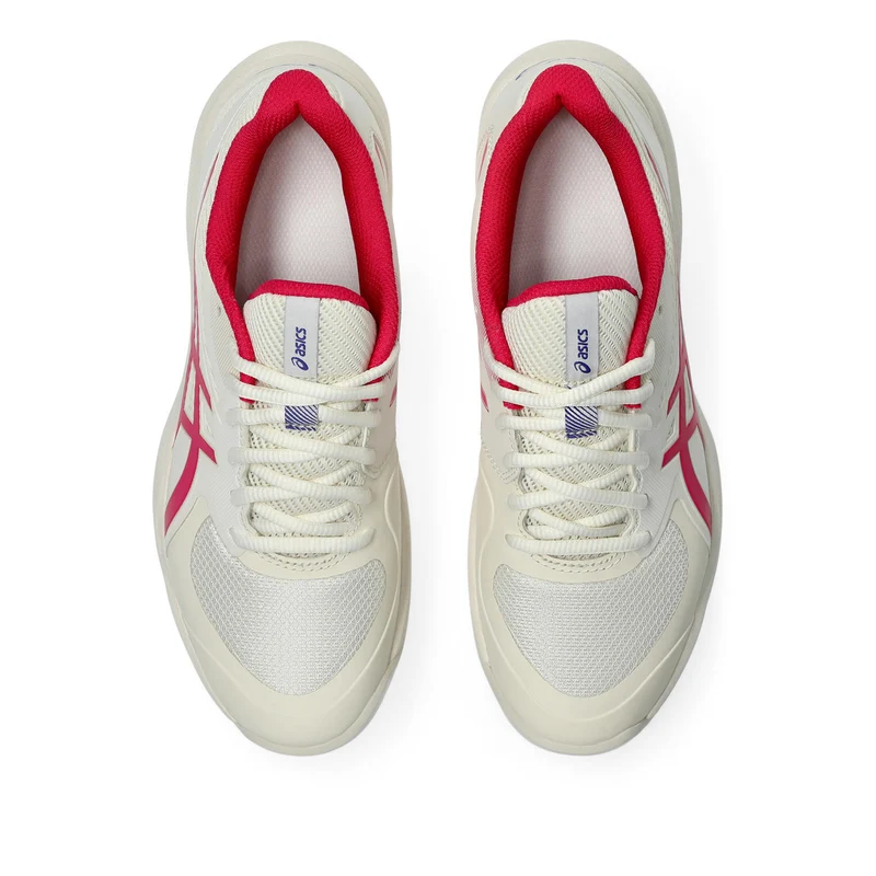 Game FF Sandplatzschuh Damen - creme, berry