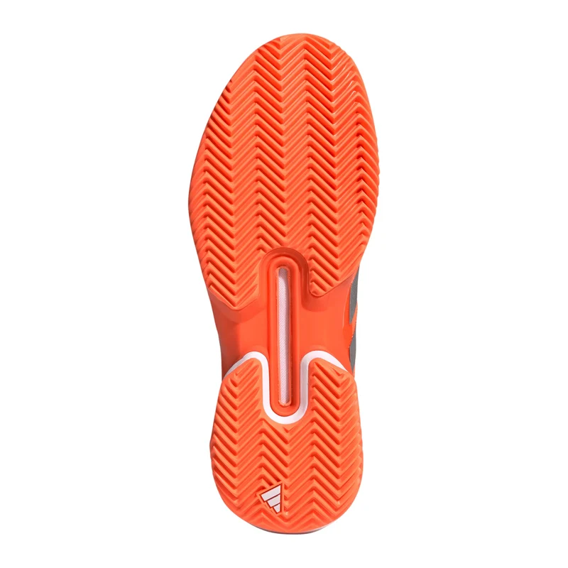 adizero Ubersonic 5 Sandplatzschuh Herren - orange, silber
