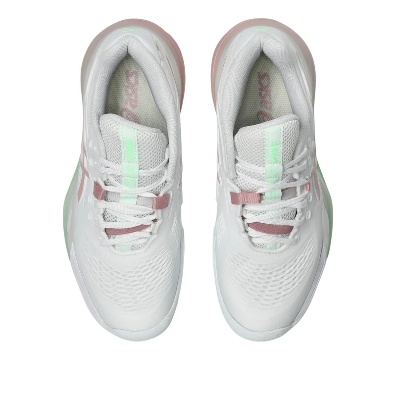 Gel-Resolution X Sandplatzschuh Damen - weiß, rosa