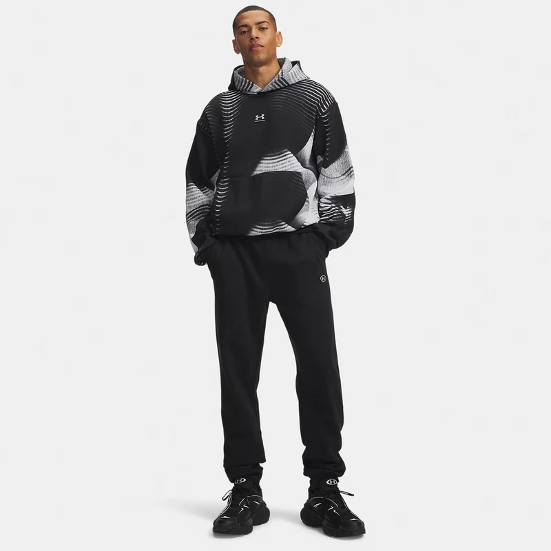 Rival Fleece Trainingshose Herren - schwarz, weiß