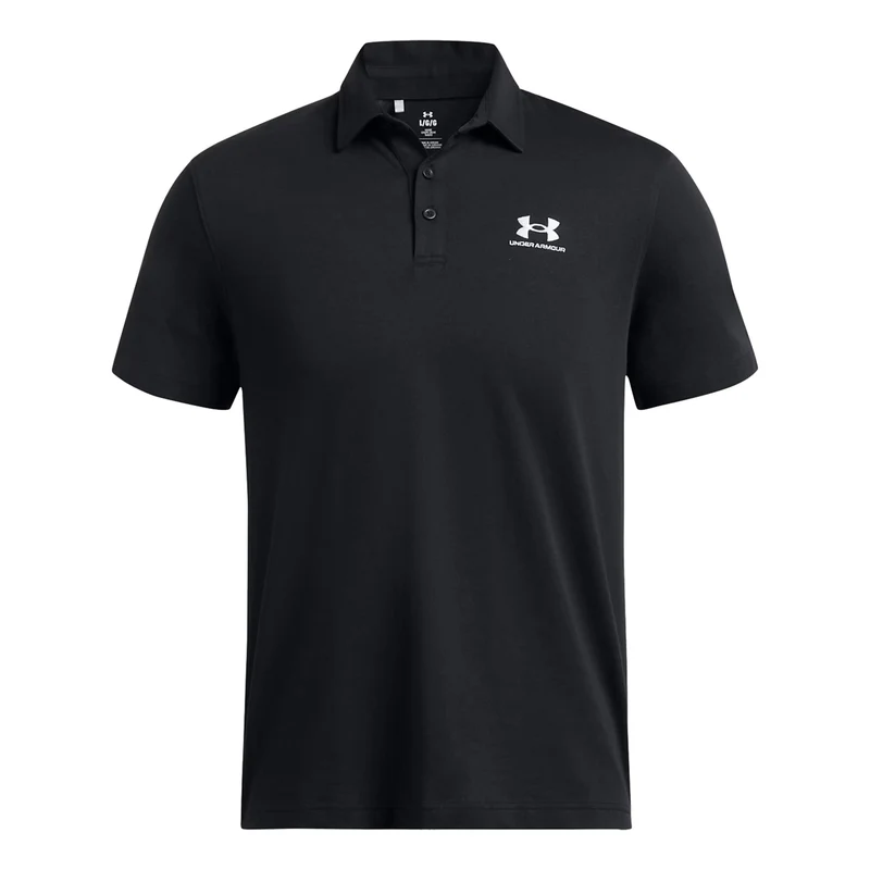 Icon Polo Herren - schwarz, weiß