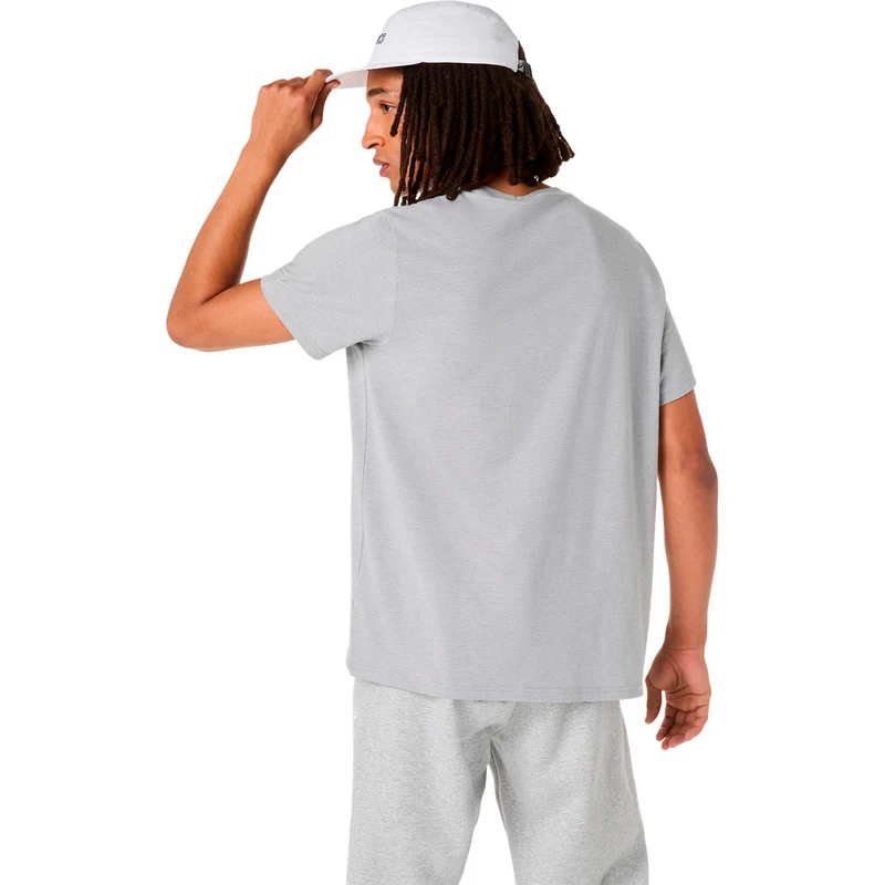 Spiral Embroidery Laufshirt Herren - grau