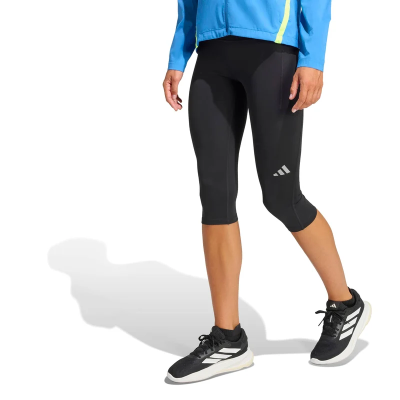 adi365 3/4 Lauftight Damen-schwarz