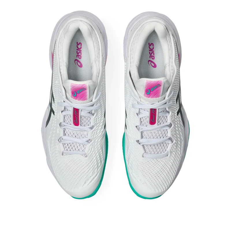 Court FF 3 Sandplatzschuh Herren - weiß, pink