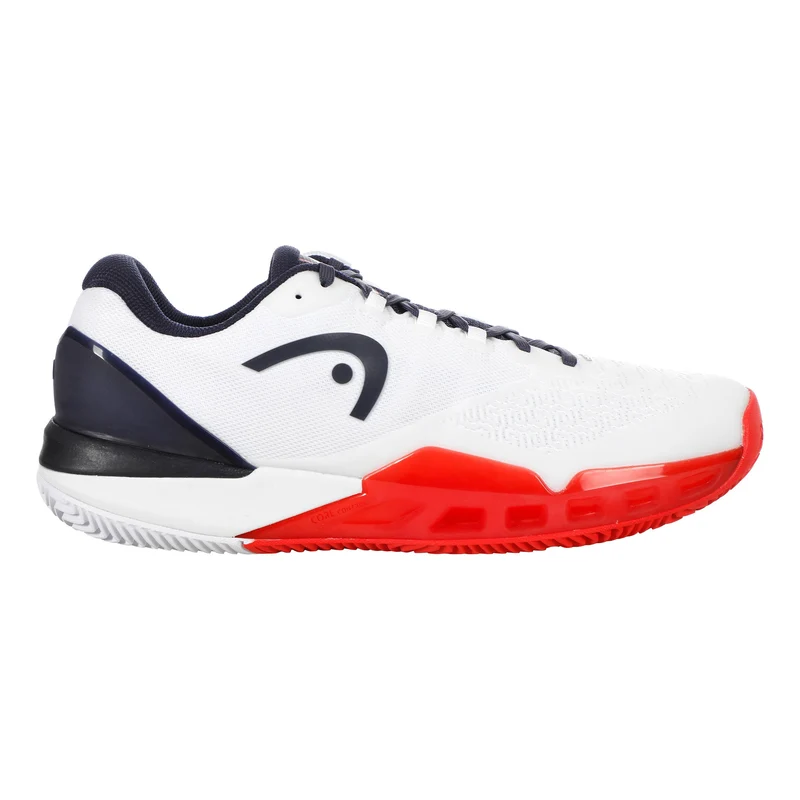 Revolt Pro 5.0 Sandplatzschuh Herren-weiß, dunkelblau