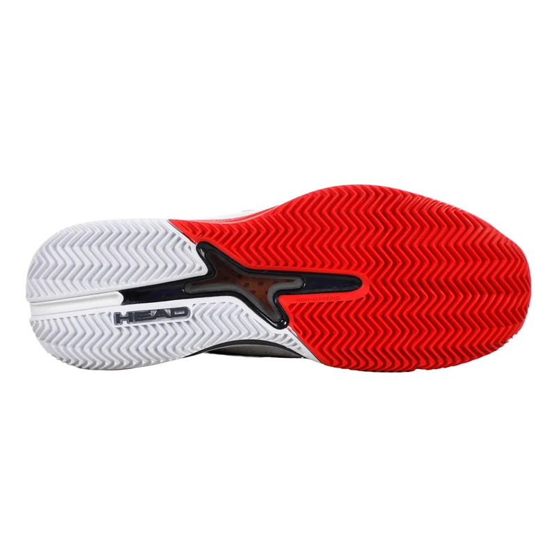 Revolt Pro 5.0 Sandplatzschuh Herren-weiß, dunkelblau