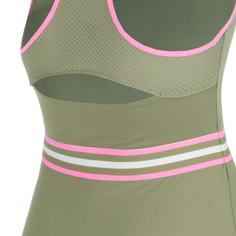 Memories Racerback Kleid Damen - khaki
