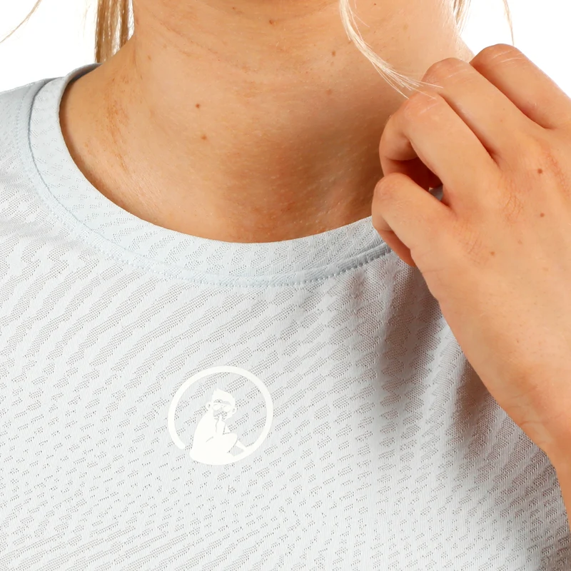 Memories Spin T-Shirt Damen - hellblau
