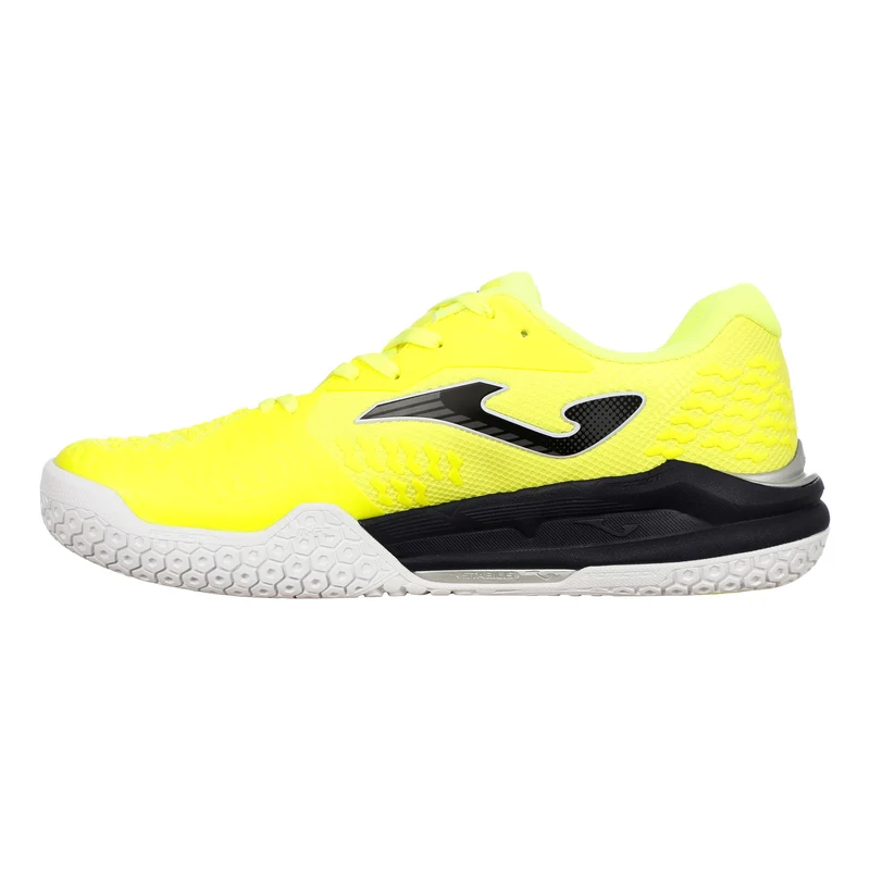 Ace Allcourtschuh Herren - neongelb, silber