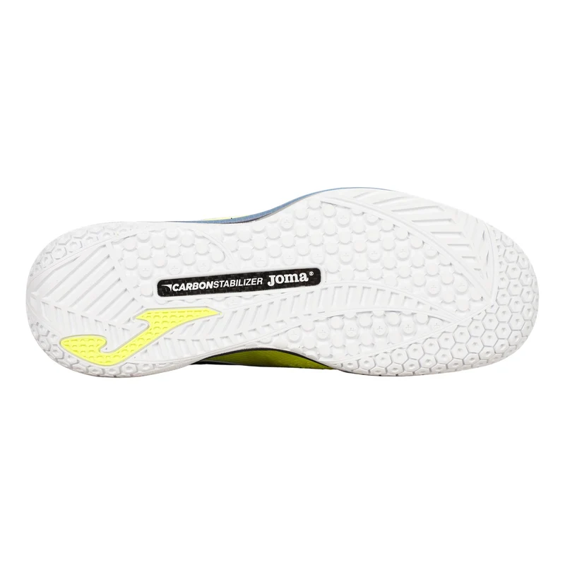 Ace Allcourtschuh Herren - neongelb, silber