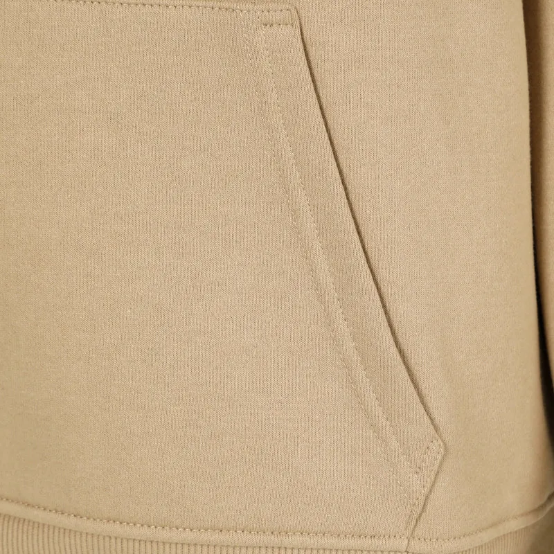 Wild Oversize Embroided Hoody Damen-Beige,Neongrün