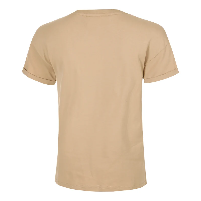 Wild Swirl Court T-Shirt Damen-Beige,Mehrfarbig