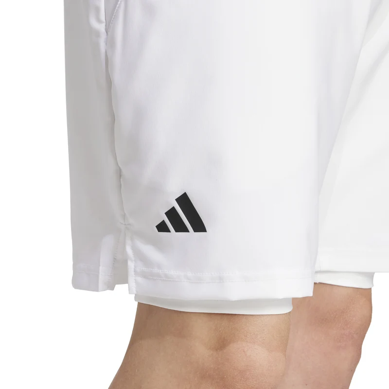 Club 2in1 Shorts Herren-Weiß